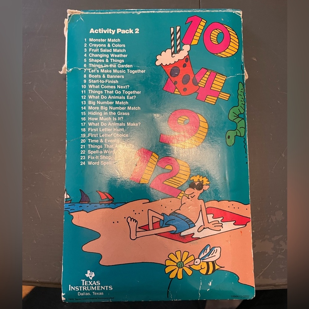 VTG Texas Instruments My Little Computer stem learning activity pack pre school - Picture 4 of 4